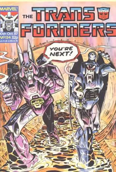 Transformers UK (1984) #134 [A Story]