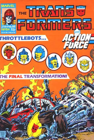 Transformers UK (1984) #154 [C Story]