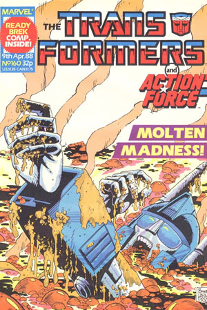 Transformers UK (1984) #160 [B Story]