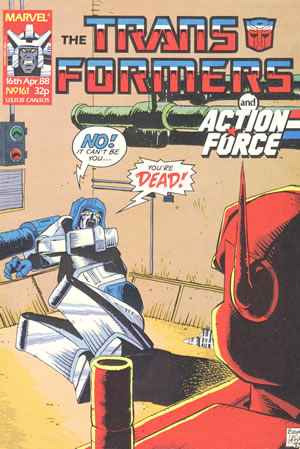 Transformers UK (1984) #161 [B Story]