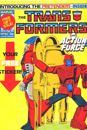 Transformers UK (1984) #162 [B Story]