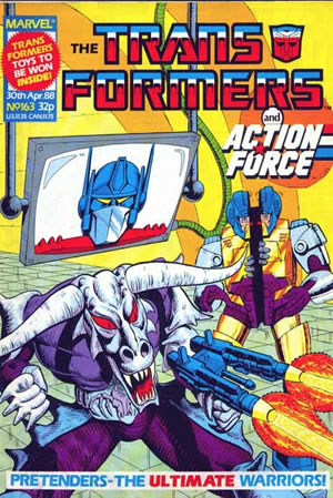 Transformers UK (1984) #163 [B Story]