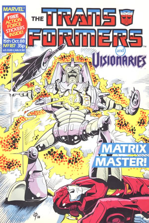 Transformers UK (1984) #187 [C Story]
