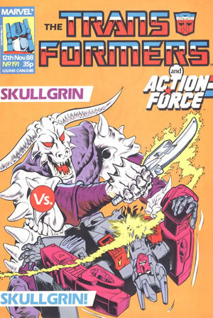 Transformers UK (1984) #191 [C Story]
