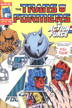 Transformers UK (1984) #192 [C Story]