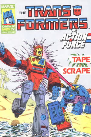 Transformers UK (1984) #195 [D Story]