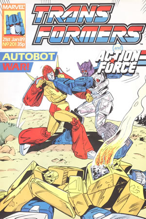 Transformers UK (1984) #201 [C Story]