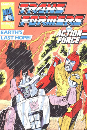 Transformers UK (1984) #204 [B Story]