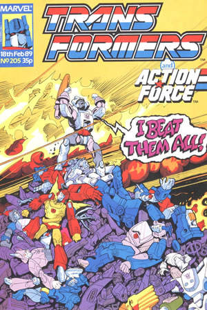 Transformers UK (1984) #205 [C Story]