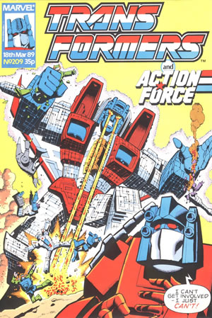 Transformers UK (1984) #209 [C Story]