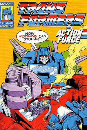 Transformers UK (1984) #210 [C Story]
