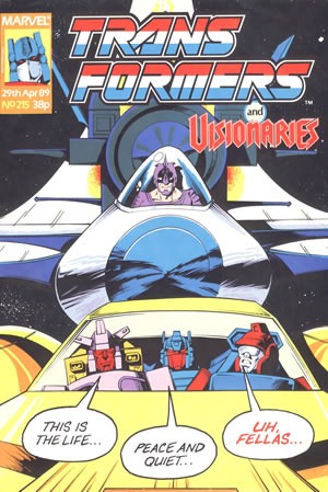 Transformers UK (1984) #215 [D Story]
