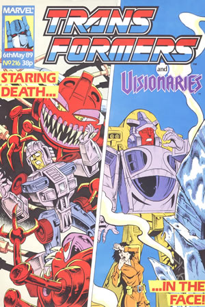 Transformers UK (1984) #216 [D Story]