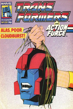 Transformers UK (1984) #220 [D Story]
