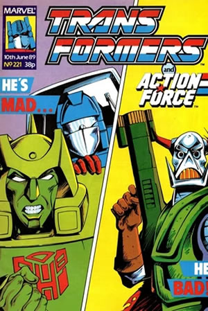 Transformers UK (1984) #221 [D Story]