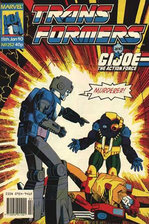 Transformers UK (1984) #252 [C Story]