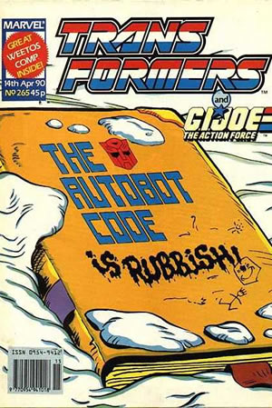 Transformers UK (1984) #265 [C Story]