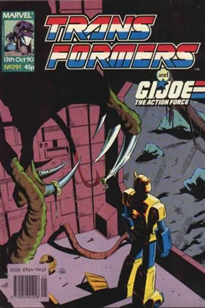 Transformers UK (1984) #291 [C Story]