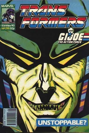 Transformers UK (1984) #295 [B Story]
