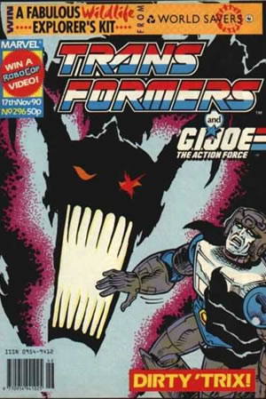 Transformers UK (1984) #296 [D Story]