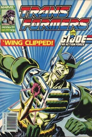 Transformers UK (1984) #297 [B Story]