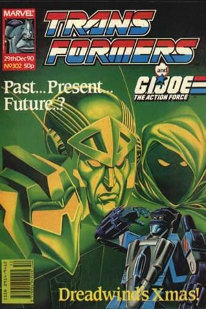 Transformers UK (1984) #302 [B Story]