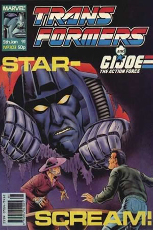 Transformers UK (1984) #303 [B Story]