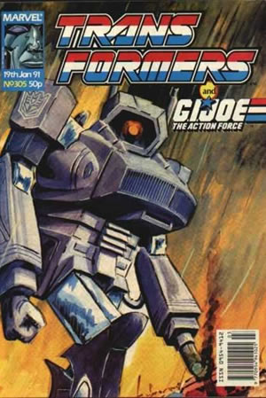 Transformers UK (1984) #305 [B Story]