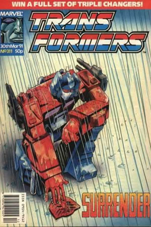 Transformers UK (1984) #311 [B Story]