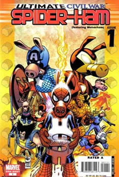 Ultimate Civil War: Spider-Ham (2007) #1