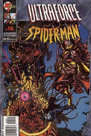 Ultraforce/Spider-Man (1996) #1B [B Story]