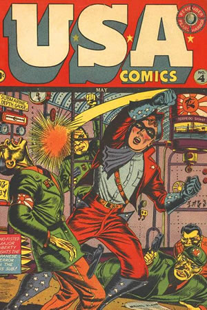 U.S.A. Comics (1941) #4 [B Story]
