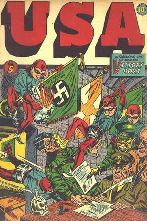 U.S.A. Comics (1941) #5 [J Story]