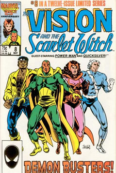 Vision and the Scarlet Witch (1985) #8