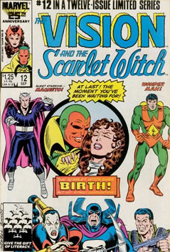 Vision and the Scarlet Witch (1985) #12