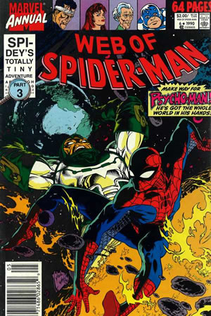 Web of Spider-Man Annual (1985) #6 [B Story]
