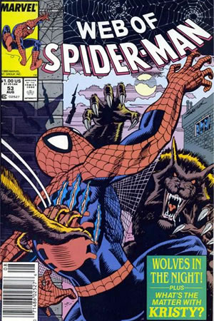 Web of Spider-Man (1985) #53