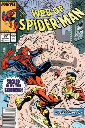 Web of Spider-Man (1985) #57