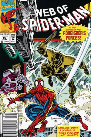 Web of Spider-Man (1985) #92