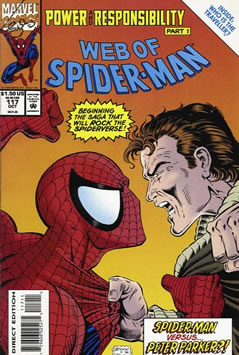 Web of Spider-Man (1985) #117 [B Story]