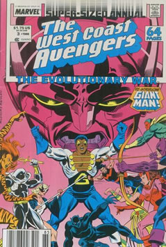 West Coast Avengers Annual (1986) #3 [B Story]