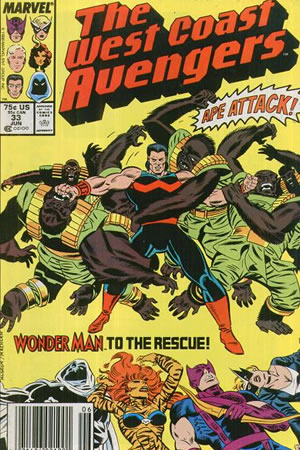 West Coast Avengers (1985) #33