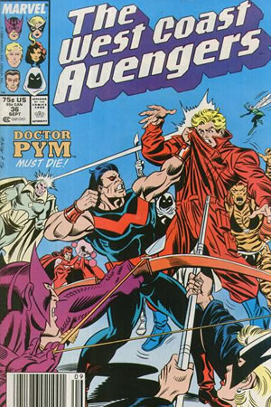 West Coast Avengers (1985) #36