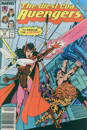 West Coast Avengers (1985) #43