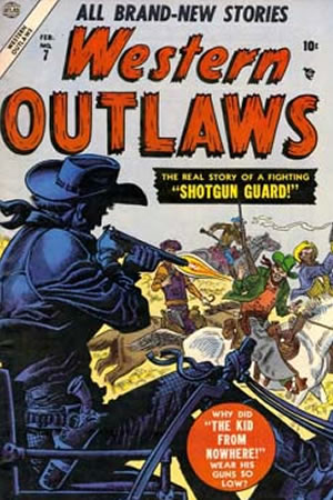 Western Outlaws (1954) #7 [B Story]