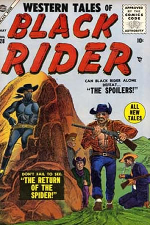 Western Tales of Black Rider (1955) #28 [B Story]