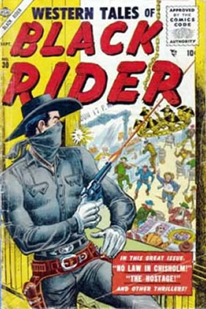 Western Tales of Black Rider (1955) #30 [B Story]