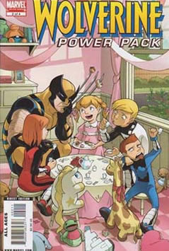 Wolverine and Power Pack (2009) #2 [B Story]