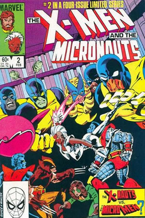X-Men and the Micronauts (1984) #2