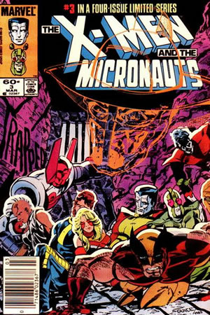 X-Men and the Micronauts (1984) #3